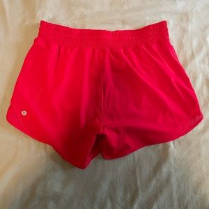 Lululemon Hotty Hot High Rise Lined Short 4”